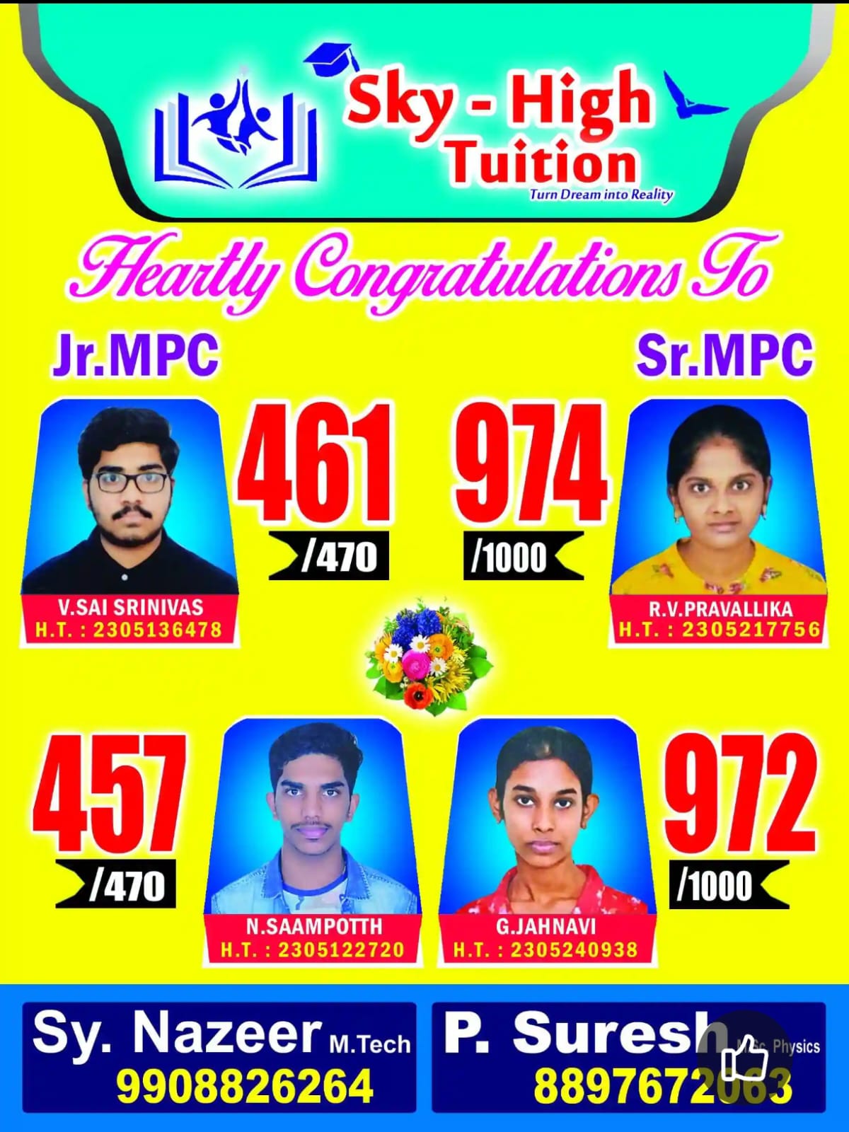 Top Rankers Celebration